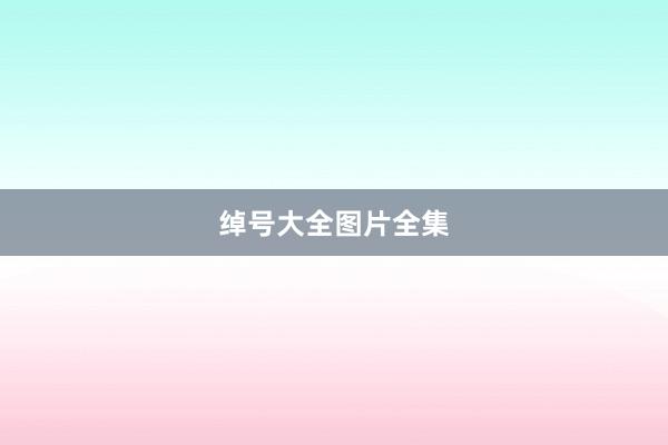 绰号大全图片全集